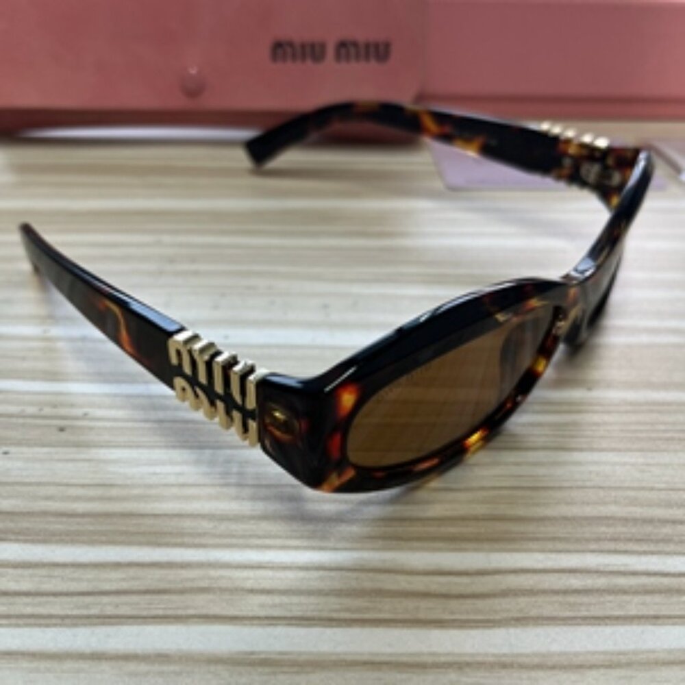 Miu Miu brown sunglasses